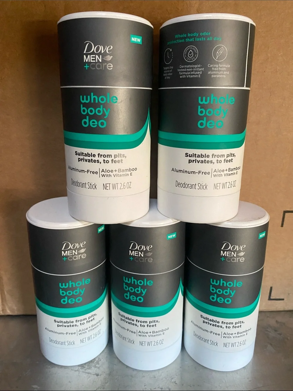 Dove Whole Body Deo Bundle Aluminum-Free Deodorant